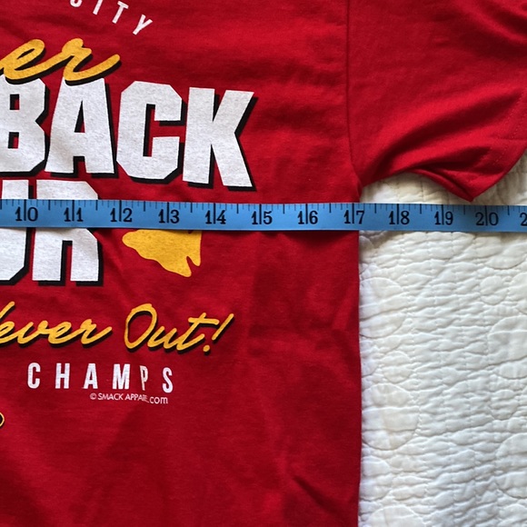 🏈KANSAS CITY CHIEFS 2019 Comeback Tour UNISEX Shirt-Patrick Mahomes - Champs🏈 - Picture 5 of 6